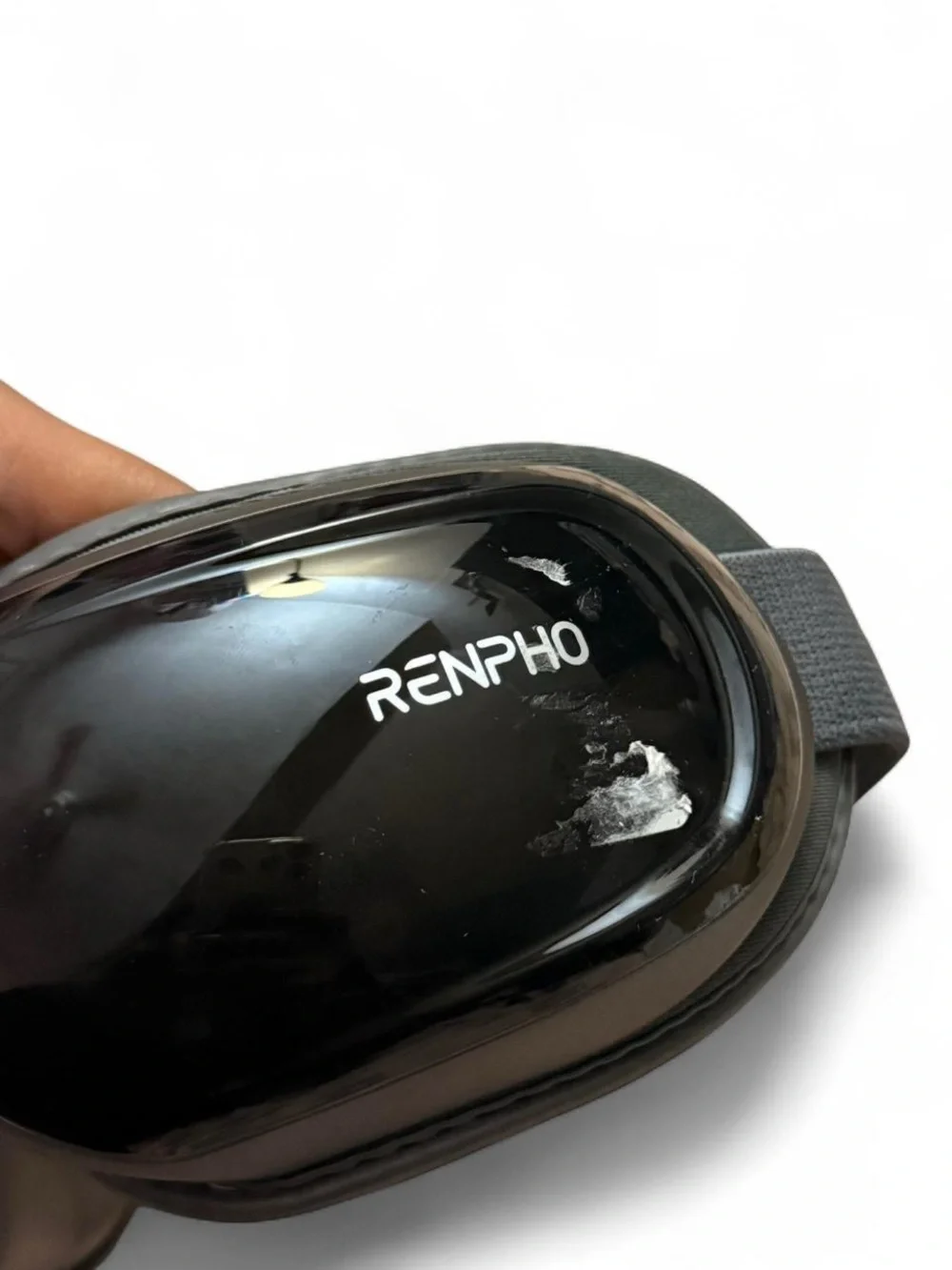 Voice-Activated Eye Massager VR Mask - Black